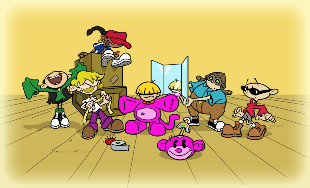 Sector V characters from Cartoon Network's "Codename: Kids Next Door"